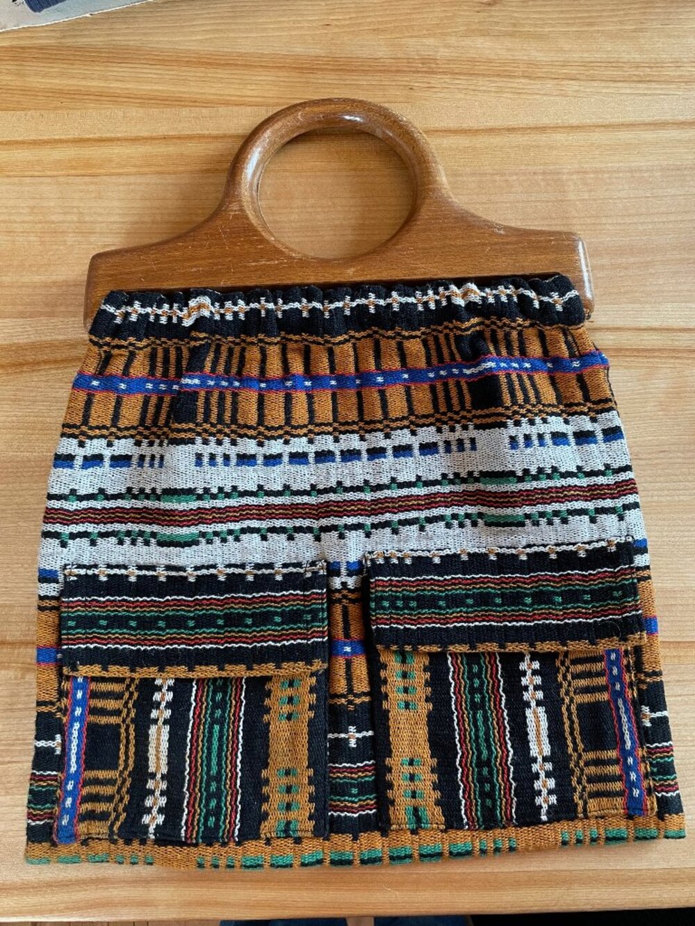 Vintage Handcrafted Woven Bag